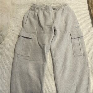 Gray Aritzia Cargo Sweat Pants XS Short